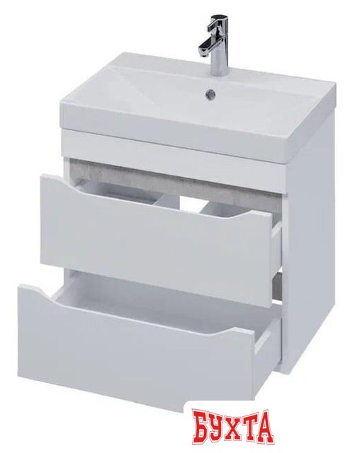 Мебель для ванных комнат Volna Тумба под умывальник Lake 80.2Y 9696 (подвесная) 2