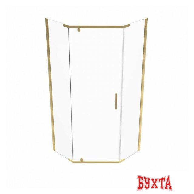 Душевой уголок Triton Дека Голд 100х100 (без поддона) 2