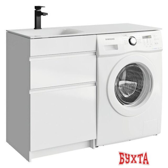 Мебель для ванных комнат Aqwella Тумба под умывальник Duet L DU01052N