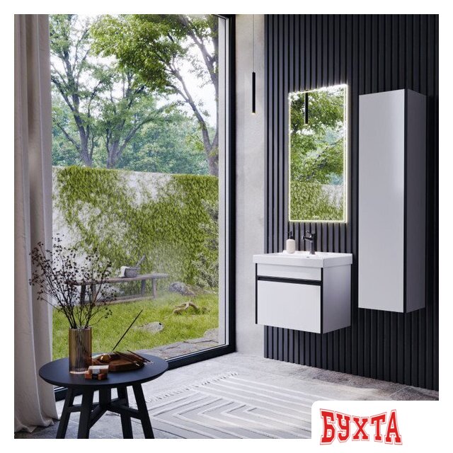 Мебель для ванных комнат Aqwella Тумба под умывальник Urban URB0106W 2