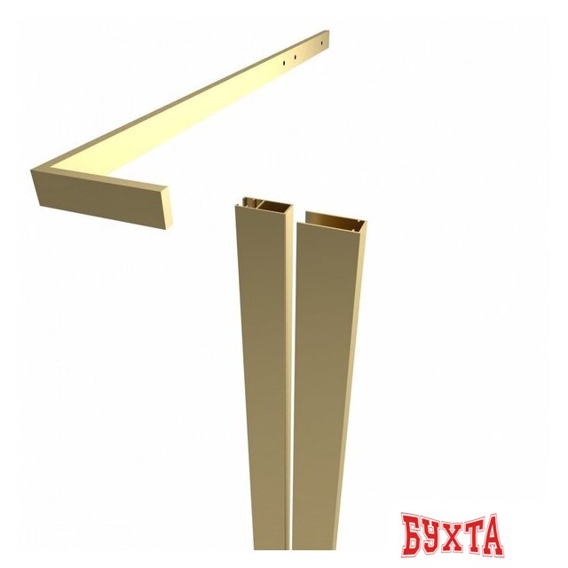 Душевой уголок Triton Терра Голд 90х90 (без поддона) 5