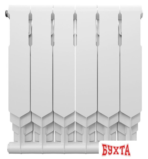 Биметаллический радиатор Royal Thermo Vittoria Super 500 2.0 - 6 секций 3