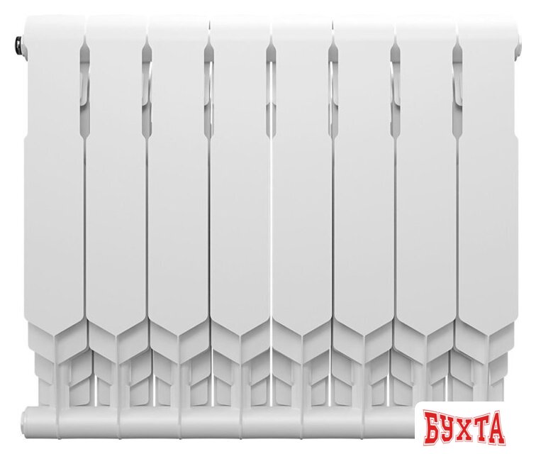 Биметаллический радиатор Royal Thermo Vittoria Super 500 2.0 - 8 секций 3