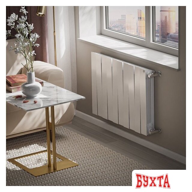 Биметаллический радиатор Royal Thermo PianoForte 500 Белый - 10 секций 5