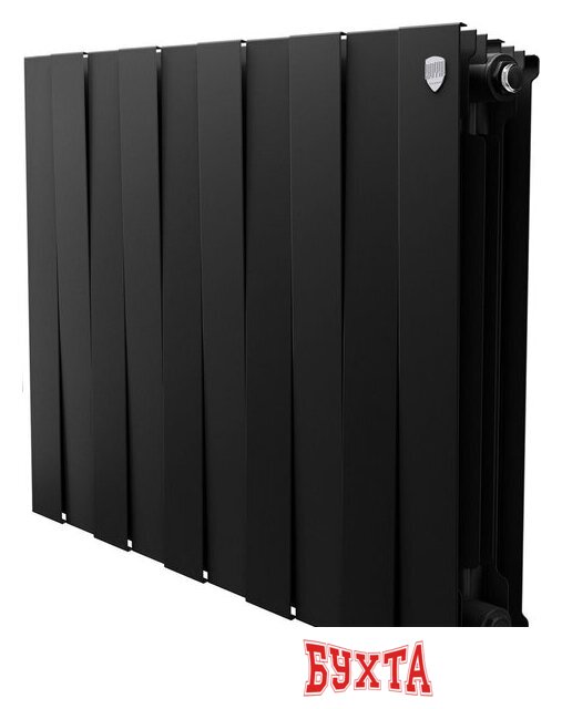 Биметаллический радиатор Royal Thermo PianoForte 500 Черный - 10 секций