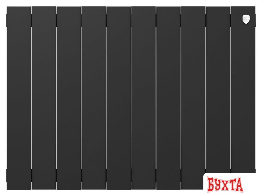 Биметаллический радиатор Royal Thermo PianoForte 500 Черный - 10 секций 2