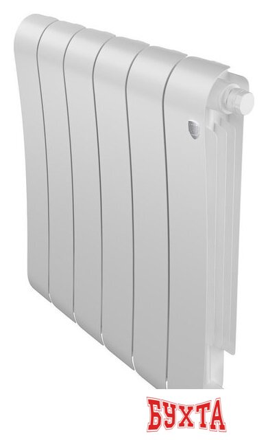 Биметаллический радиатор Royal Thermo Infinity 500 Bianco Traffico VR80 - 6 секций