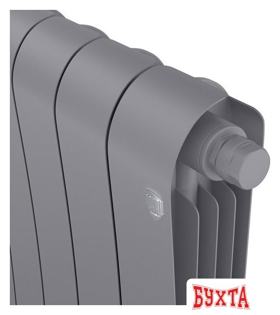 Биметаллический радиатор Royal Thermo Infinity 500 Silver Satin VR80 - 8 секций 2