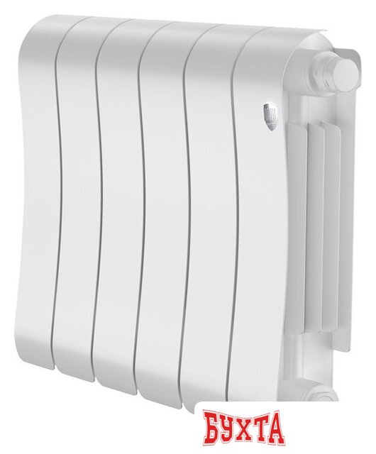 Биметаллический радиатор Royal Thermo Infinity 300 Bianco Traffico VR80 - 6 секций