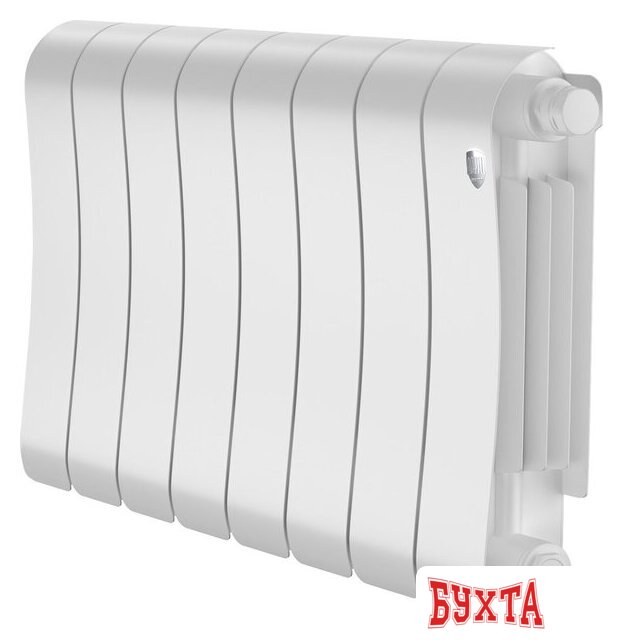 Биметаллический радиатор Royal Thermo Infinity 300 Bianco Traffico VR80 - 8 секций