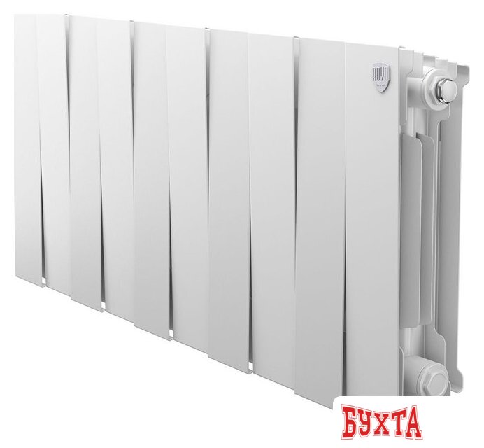 Биметаллический радиатор Royal Thermo PianoForte 300 Белый - 10 секций 4