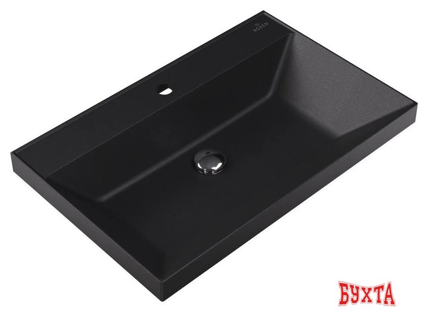 Умывальник Roxen Mila 70 black 3001170-B