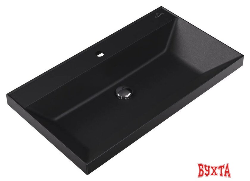 Умывальник Roxen Mila 80 black 3001180-B