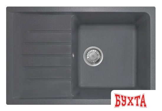 Кухонная мойка Granrus GR-750 (антрацит) 1