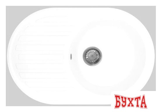 Кухонная мойка Granrus GR-770 (белый)