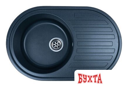 Кухонная мойка Granrus GR-770 (антрацит)
