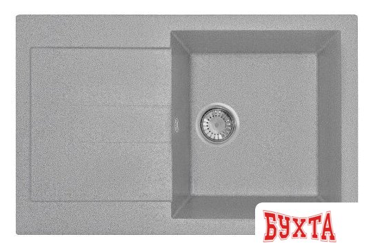 Кухонная мойка Granrus GR-780 (темно-серый) 1