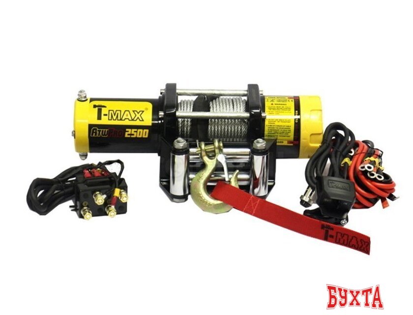 Лебедка автомобильная T-max ATW Pro 2500 2
