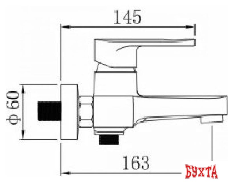 Смеситель Potato P30201 2
