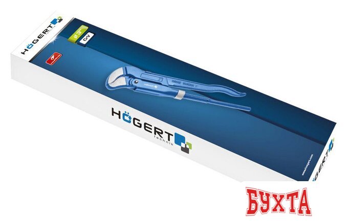 Ключ трубный Hoegert Technik HT1P526 2