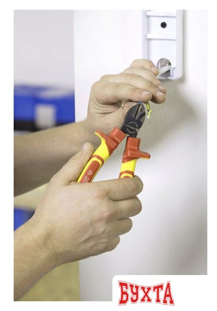 Кусачки боковые (бокорезы) Hoegert Technik HT1P909 2