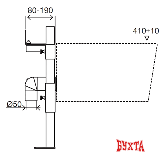 Инсталляция для биде OLI Easy Eco Bidet 3