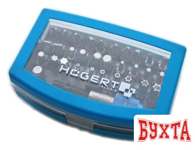 Набор бит Hoegert Technik HT1S400 4