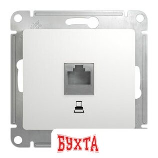 Розетка компьютерная Schneider Electric Glossa GSL000181K (белый)