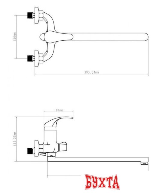 Смеситель Econoce EC0263 2