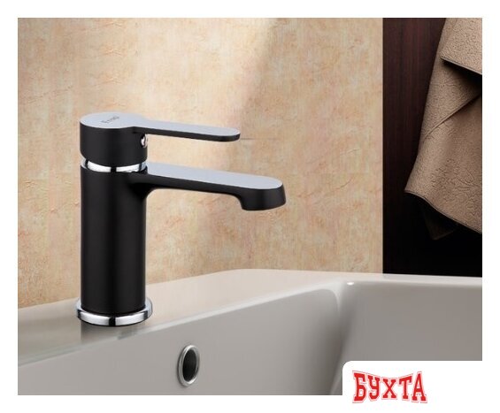 Смеситель FRAP F1042 (черный) 3