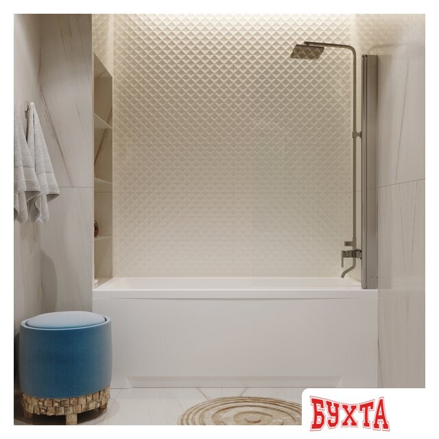 Ванна Triton Аура 150х70 (с каркасом, сифоном, экраном) 3