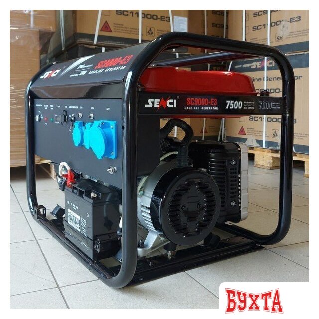 Бензиновый генератор SENCI SC9000-E3 2