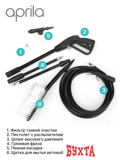 Мойка высокого давления Aprila G-130 3