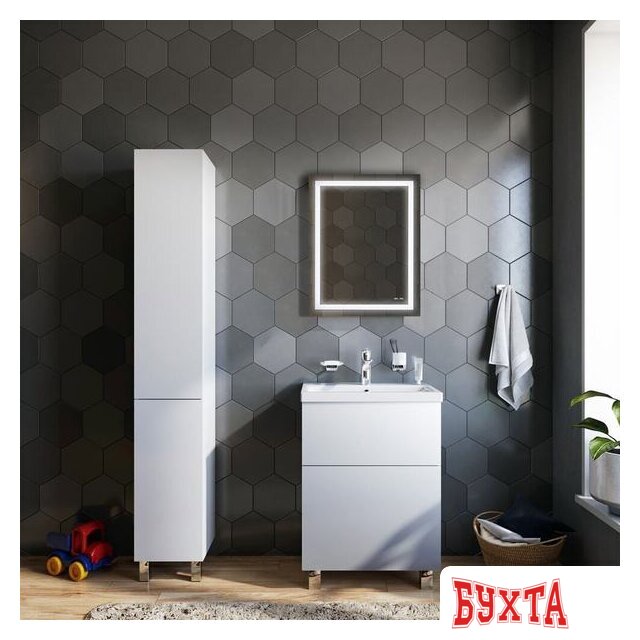 Мебель для ванных комнат AM.PM Зеркало Gem 55 M91AMOX0551WG 5