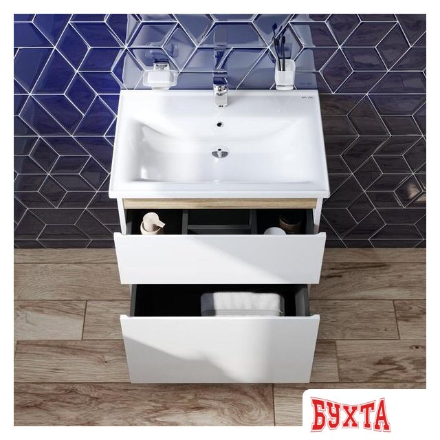 Мебель для ванных комнат AM.PM Тумба под умывальник X-Joy M85AFSX0652WG 2