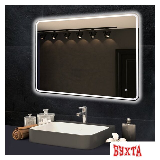 Мебель для ванных комнат Axus Зеркало Umbrella 80x60 Стандарт 3