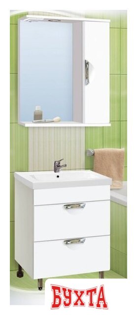 Мебель для ванных комнат Vako Тумба под умывальник Ника Coma 80-3ф 11207 2