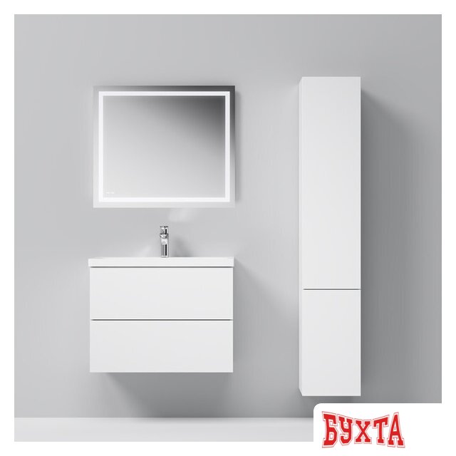 Мебель для ванных комнат AM.PM Шкаф-пенал Gem 30 M90CHR0306WG (правый, белый глянец) 5