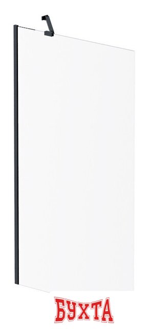 Стеклянная шторка для ванны AM.PM Gem W90BS-080-140BT