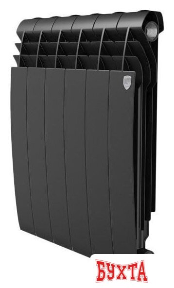 Алюминиевый радиатор Royal Thermo Biliner Alum 500 Noir Sable (8 секций)