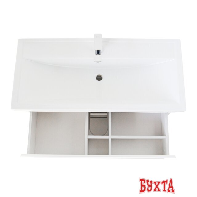 Мебель для ванных комнат Briz Тумба напольная Элен классик 100 с умывальником Фостер 4