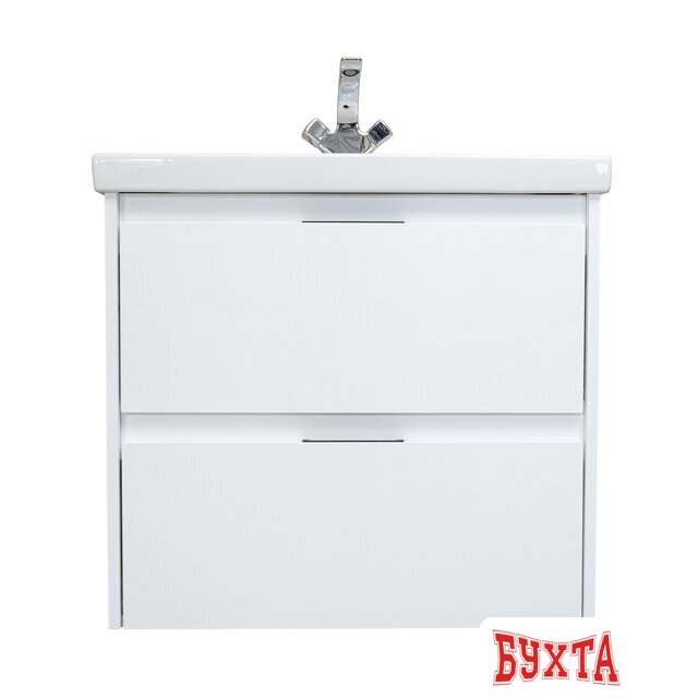 Мебель для ванных комнат Briz Тумба подвесная Вена 70 с умывальником Грэйс 5