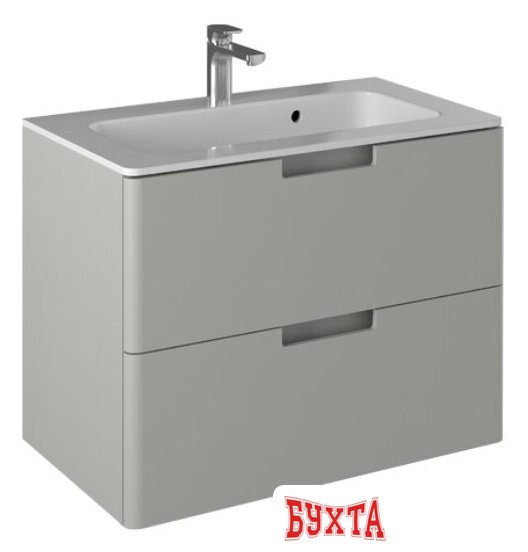 Мебель для ванных комнат Briz Тумба с умывальником Прато Лайт 80 240 03-18080-16 00 ЛТ 1