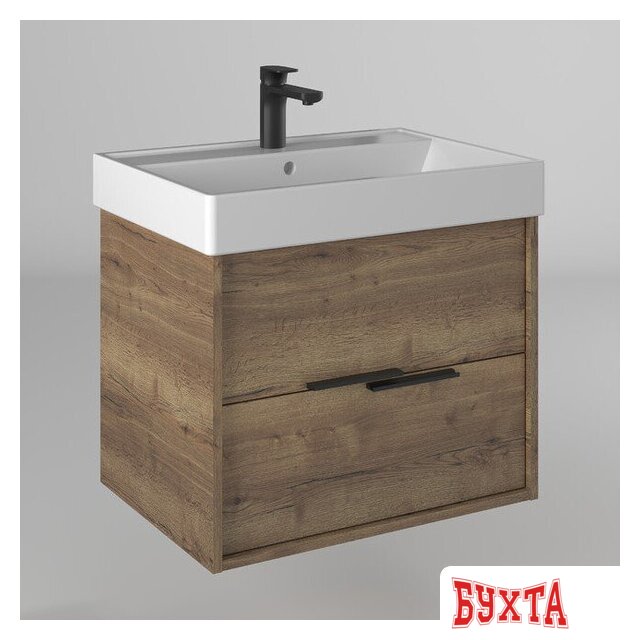 Мебель для ванных комнат Briz Тумба с умывальником Тесо 65 243 03-18065-17 00 ВЕЛ 2