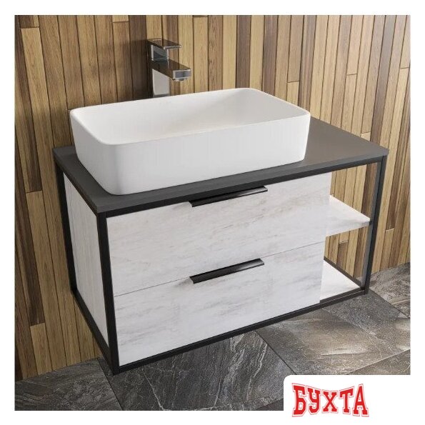 Мебель для ванных комнат Axus Тумба под умывальник Парадис 90 1
