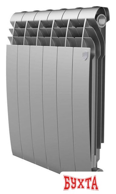 Алюминиевый радиатор Royal Thermo Biliner Alum 500 Silver Satin (8 секций)