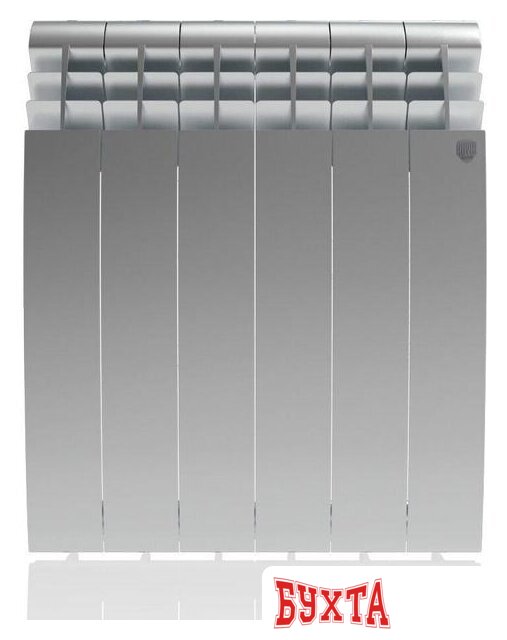 Алюминиевый радиатор Royal Thermo Biliner Alum 500 Silver Satin (12 секций) 2