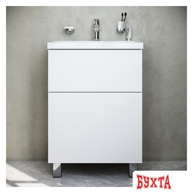 Мебель для ванных комнат AM.PM Тумба под умывальник GEM M90FSX06022WG32 2