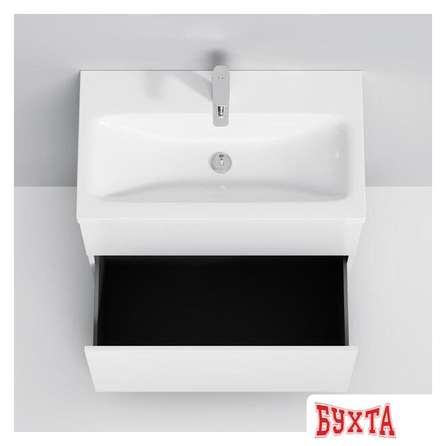 Мебель для ванных комнат AM.PM Тумба под умывальник Gem 75 M90FSX07522WG32 (2 ящика, белый) 2