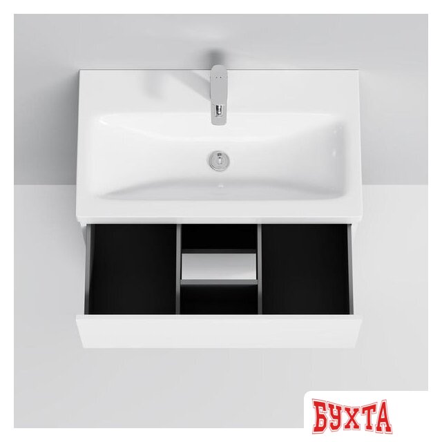 Мебель для ванных комнат AM.PM Тумба под умывальник Gem 75 M90FSX07522WG32 (2 ящика, белый) 4